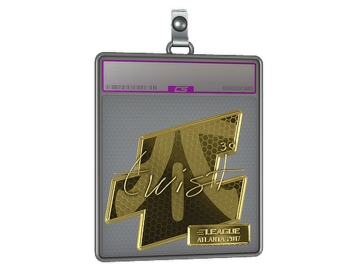 Sticker Slab | twist (Gold) | Atlanta 2017
