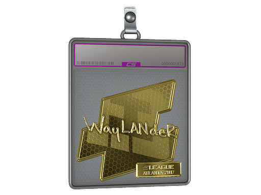 Sticker Slab | wayLander (Gold) | Atlanta 2017