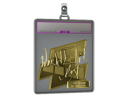 Sticker Slab | WorldEdit (Gold) | Atlanta 2017