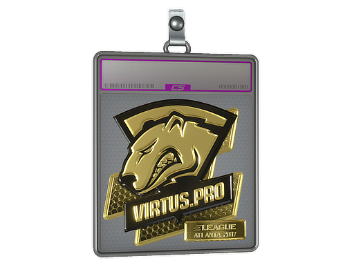 Sticker Slab | Virtus.Pro (Gold) | Atlanta 2017