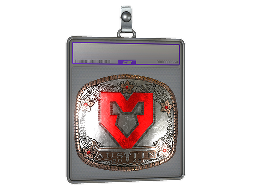Sticker Slab | MOUZ (Foil) | Austin 2025