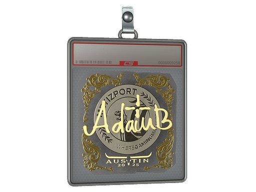 Sticker Slab | adamb (Gold) | Austin 2025