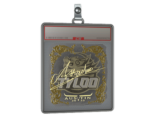 Sticker Slab | Attacker (Gold) | Austin 2025