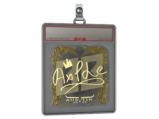 Sticker Slab | Ax1Le (Gold) | Austin 2025