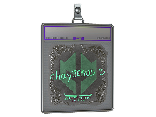 Sticker Slab | chayJESUS (Foil) | Austin 2025