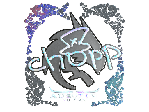Sticker | chopper (Holo) | Austin 2025