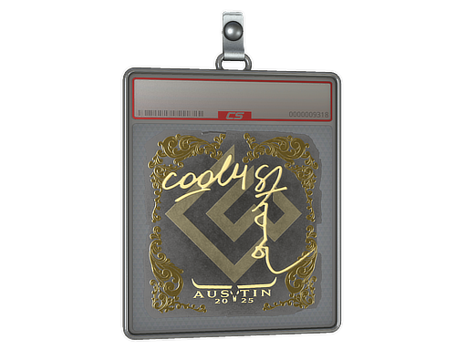 Sticker Slab | cool4st (Gold) | Austin 2025