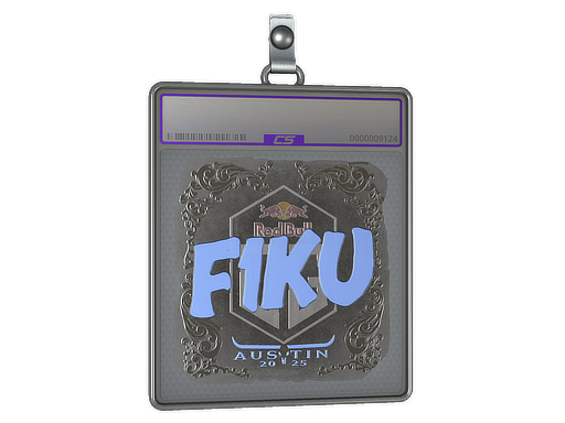 Sticker Slab | F1KU (Foil) | Austin 2025