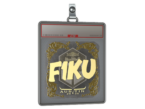 Sticker Slab | F1KU (Gold) | Austin 2025