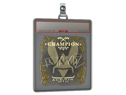 Sticker Slab | FlameZ (Gold, Champion) | Austin 2025