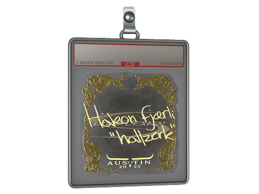 Sticker Slab | hallzerk (Gold) | Austin 2025