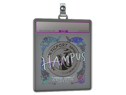 Sticker Slab | hampus (Holo) | Austin 2025