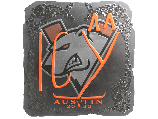 Sticker | ICY (Foil) | Austin 2025