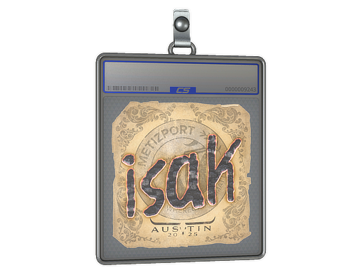 Sticker Slab | isak | Austin 2025