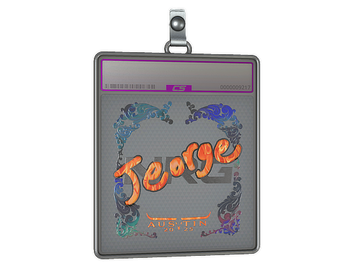 Sticker Slab | jeorge (Holo) | Austin 2025