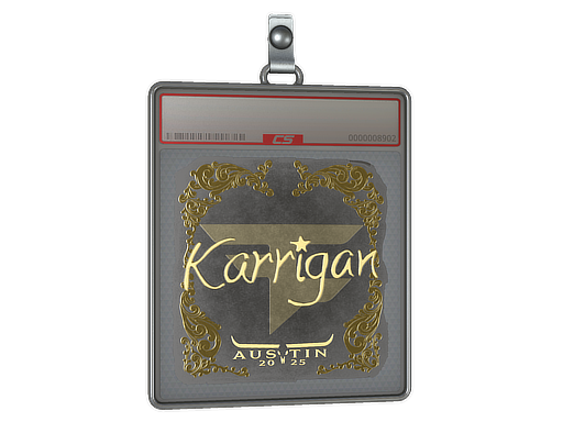 Sticker Slab | karrigan (Gold) | Austin 2025