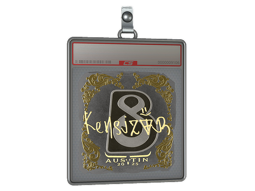 Sticker Slab | kensizor (Gold) | Austin 2025