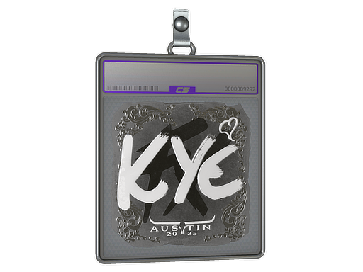Sticker Slab | kye (Foil) | Austin 2025