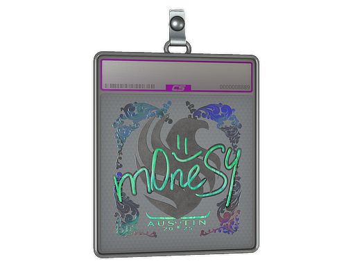 Sticker Slab | m0NESY (Holo) | Austin 2025