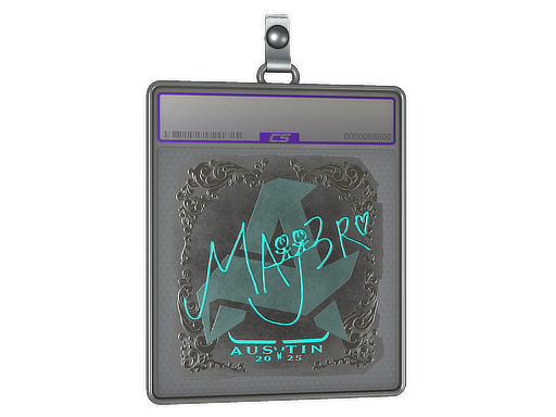 Sticker Slab | MAJ3R (Foil) | Austin 2025