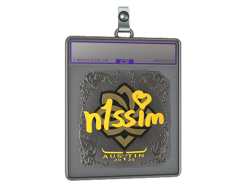 Sticker Slab | n1ssim (Foil) | Austin 2025