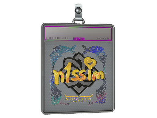 Sticker Slab | n1ssim (Holo) | Austin 2025