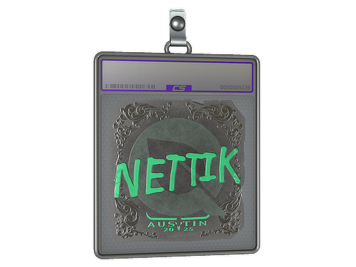 Sticker Slab | nettik (Foil) | Austin 2025