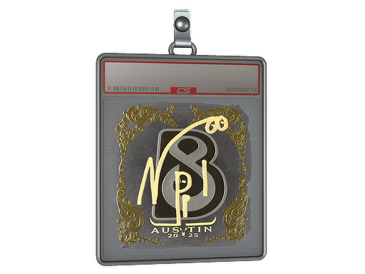 Sticker Slab | npl (Gold) | Austin 2025