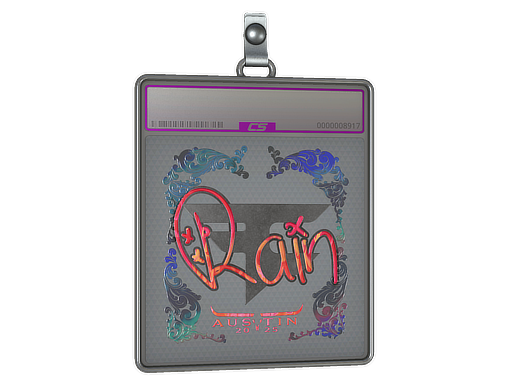 Sticker Slab | rain (Holo) | Austin 2025