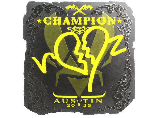 Sticker | ropz (Foil, Champion) | Austin 2025