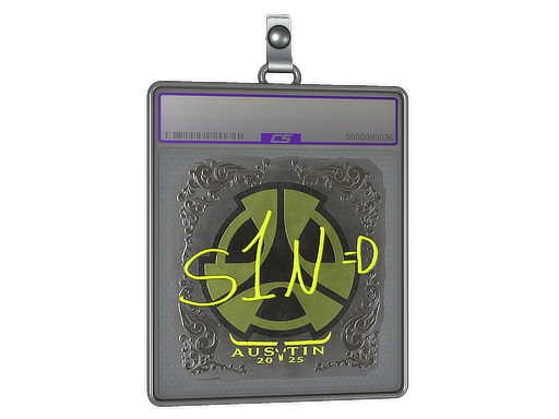 Sticker Slab | s1n (Foil) | Austin 2025