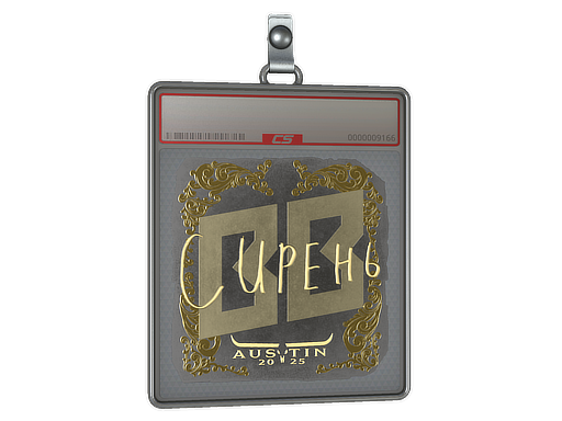 Sticker Slab | S1ren (Gold) | Austin 2025