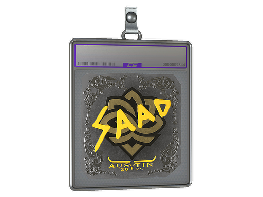 Sticker Slab | saadzin (Foil) | Austin 2025