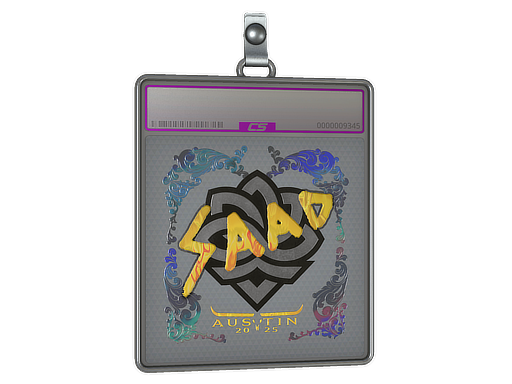 Sticker Slab | saadzin (Holo) | Austin 2025