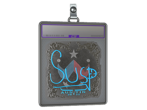 Sticker Slab | susp (Foil) | Austin 2025