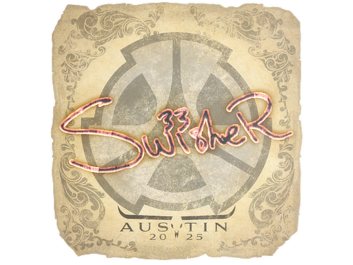 Sticker | Swisher | Austin 2025