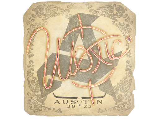 Sticker | woxic | Austin 2025