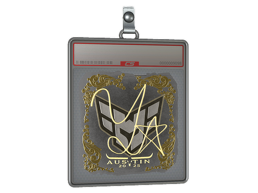 Sticker Slab | yxngstxr (Gold) | Austin 2025