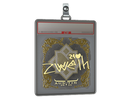Sticker Slab | zweih (Gold) | Austin 2025