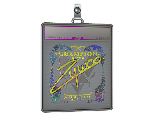 Sticker Slab | ZywOo (Holo, Champion) | Austin 2025