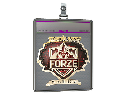 Sticker Slab | forZe eSports (Gold) | Berlin 2019
