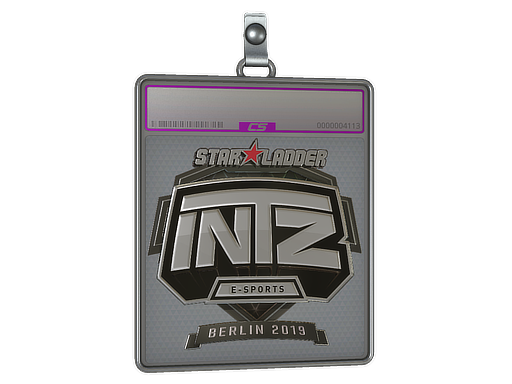 Sticker Slab | INTZ E-SPORTS CLUB (Foil) | Berlin 2019