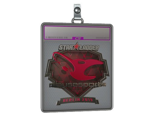 Sticker Slab | mousesports (Foil) | Berlin 2019