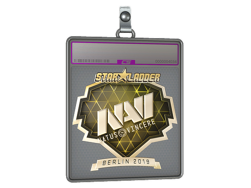 Sticker Slab | Natus Vincere (Gold) | Berlin 2019