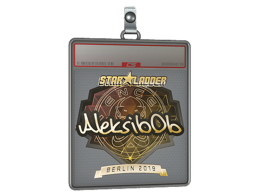 Sticker Slab | Aleksib (Gold) | Berlin 2019