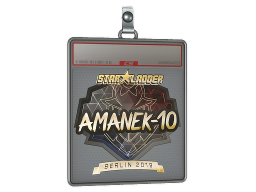 Sticker Slab | AmaNEk (Gold) | Berlin 2019