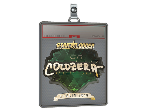 Sticker Slab | coldzera (Gold) | Berlin 2019