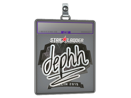 Sticker Slab | dephh (Foil) | Berlin 2019