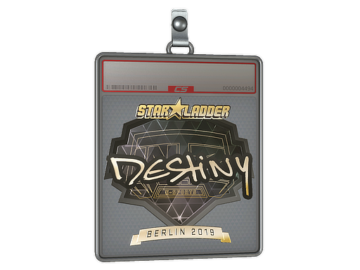 Sticker Slab | DeStiNy (Gold) | Berlin 2019