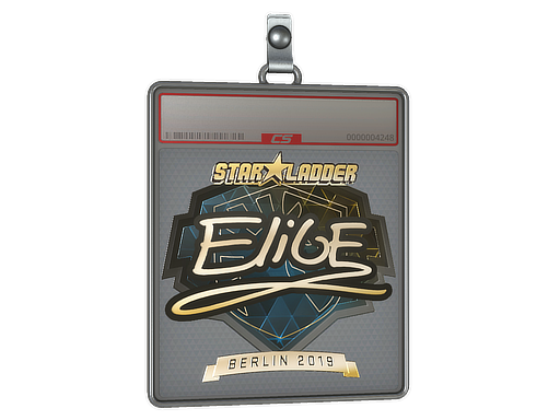 Sticker Slab | EliGE (Gold) | Berlin 2019
